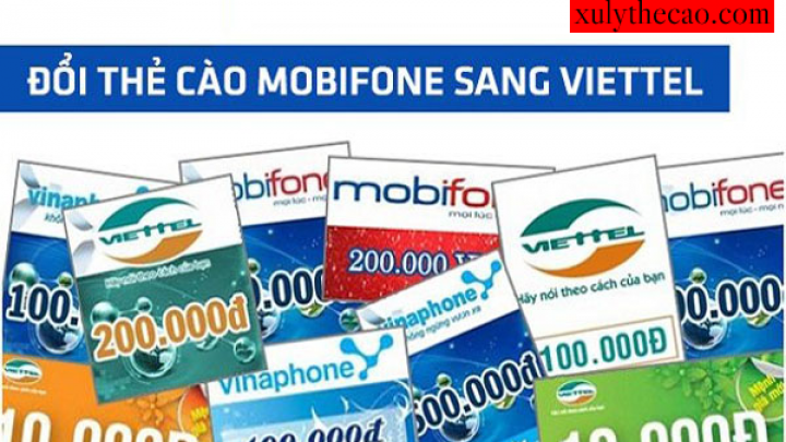 Hướng dẫn đổi thẻ cào Mobifone sang Viettel nhanh nhất